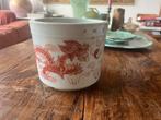 Antieke Chinese penselenpot met drakendecor, Antiek en Kunst, Ophalen of Verzenden