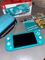 Nintendo Switch Lite Turquoise + 3 Games, Spelcomputers en Games, Spelcomputers | Nintendo Switch Lite, Ophalen of Verzenden, Turquoise