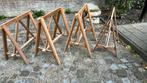 6 stuks houten schragen, Ophalen, Zo goed als nieuw, Overige typen, Minder dan 2 meter