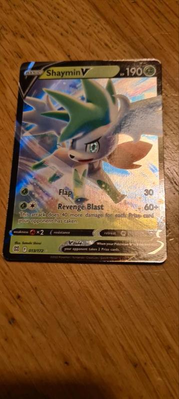 Shaymin V - 013/172 - Pokémonkaart beschikbaar voor biedingen