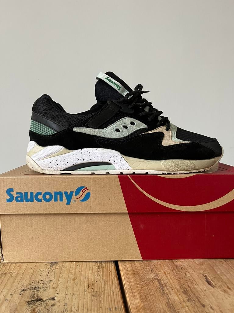 Saucony Grid 9000 Bushwhacker maat 46,5, Ophalen of Verzenden, Zo goed als nieuw, Overige kleuren, Sneakers of Gympen