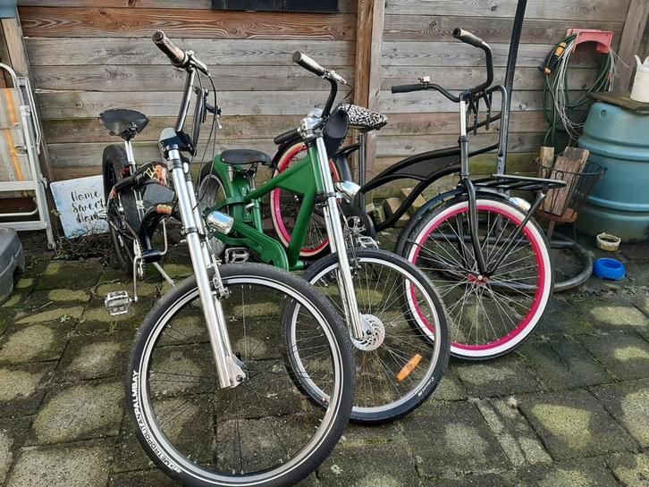 Diverse cruiser fietsen, Fietsen en Brommers, Fietsen | Vouwfietsen, Zo goed als nieuw, 20 inch of meer, Ophalen
