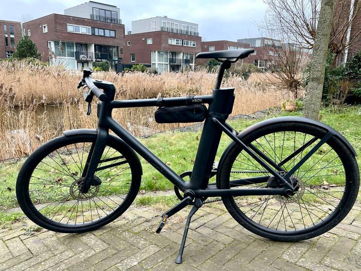 E-Bike Cowboy Classic Black, Fietsen en Brommers, Elektrische fietsen, Zo goed als nieuw, Cowboy, 55 tot 59 cm, 50 km per accu of meer