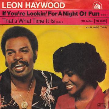 Leon Haywood - If You're Lookin'for a Night of Fun (Single) beschikbaar voor biedingen