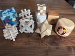 Diverse houten puzzels/ kubussen, Ophalen of Verzenden, Gebruikt, Overige typen