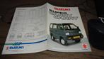 Folder SUZUKI   SUPER CARRY / CARRY, Verzenden, Zo goed als nieuw, Overige merken