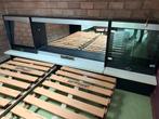 Lattenbodem eventueel met retro achterwand, Ophalen, Gebruikt, Eenpersoons, 190 cm of minder