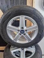 Winterbanden met originele Ford velgen 215/60/16 inch., Auto-onderdelen, Banden en Velgen, Ophalen, Gebruikt, 15 inch, Banden en Velgen