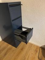 Blauwe Archiefkast Ahrend, Ophalen, Gebruikt, 100 tot 150 cm, 50 tot 100 cm
