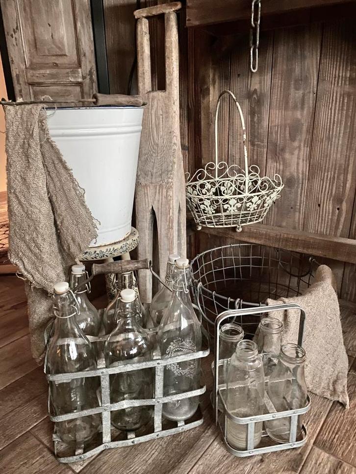 Diverse brocante accessoires, Antiek en Kunst, Curiosa en Brocante, Ophalen