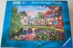 Puzzel *** COTSWOLD WAY *** 1000 stukjes Ravensburger, Ophalen of Verzenden, 500 t/m 1500 stukjes, Zo goed als nieuw, Legpuzzel