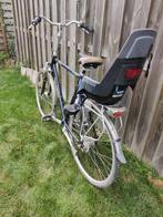 Gebruikte herenfiets framemaat 61 – met kinderzitje, Gebruikt, Versnellingen, 57 tot 61 cm, Ophalen