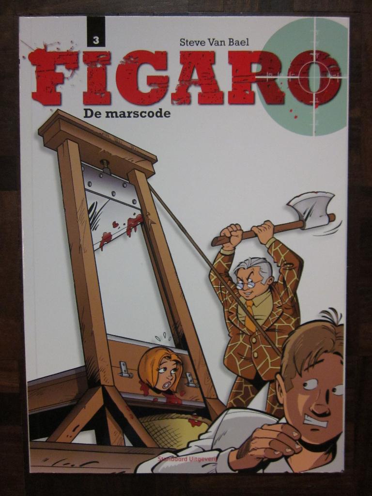 Figaro De marscode (3) stripboek, Eén stripboek, Ophalen of Verzenden, Zo goed als nieuw