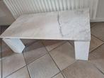Marmeren Salontafel Wit - 100x52x32cm, Huis en Inrichting, Tafels | Salontafels, Ophalen, Overige materialen, Gebruikt, 50 tot 100 cm
