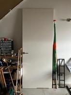 Opdekdeur 231,5 x 88 cm – linksdraaiend – bijna nieuw, Doe-het-zelf en Verbouw, Deuren en Horren, Ophalen, 80 tot 100 cm, 215 cm of meer