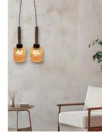 2 Vintage design hanglampen Wila Duitsland, Ophalen of Verzenden