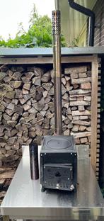 Tentkachel, outdoor stove, woodburner, Ophalen of Verzenden, Gebruikt