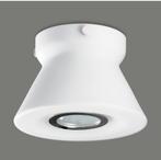 4 x Opaal glazen plafondlampen nieuw, Ophalen, Zo goed als nieuw, Glas