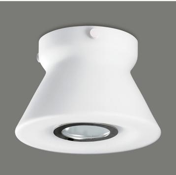4 x Opaal glazen plafondlampen nieuw  beschikbaar voor biedingen