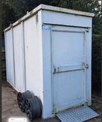 Te koop stalen container- tuinhuis- schuurtje, Overige typen, Ophalen of Verzenden, Metaal