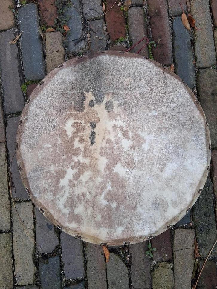 spanbare sjamanen drum geit zonder haar, Muziek en Instrumenten, Percussie, Nieuw, Trommel, Ophalen of Verzenden