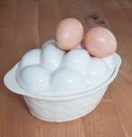 Ei schaaltje bakje vintage retro design kippen eieren, Keramiek, Ophalen of Verzenden, Overige stijlen, Schaal of Schalen