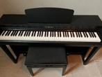 Yamaha Clavinova CLP-725 – ZGAN met verstelbare kruk, Muziek en Instrumenten, Piano's, Ophalen, Zwart, Digitaal, Zo goed als nieuw