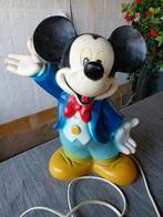 Retro vintage mickey mouse lamp heico, Verzamelen, Disney, Mickey Mouse, Ophalen of Verzenden, Zo goed als nieuw, Beeldje of Figuurtje
