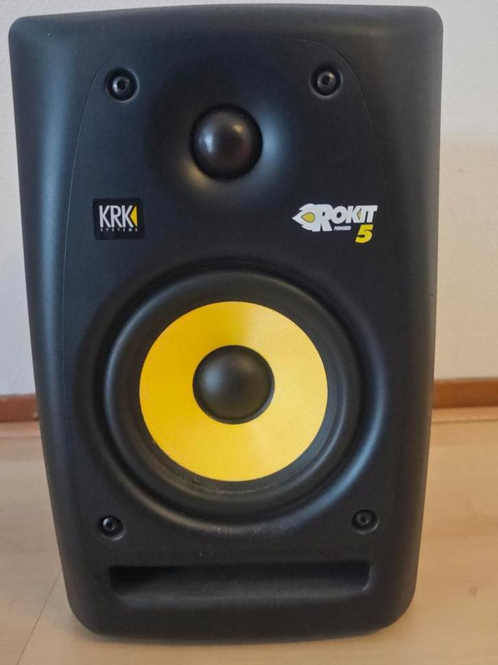 KRK Rokit 5 Studio Monitor x 2, Audio, Tv en Foto, Luidsprekers, Gebruikt, Front, Rear of Stereo speakers, Minder dan 60 watt