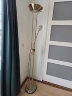 Staande Lamp met Leeslamp, Huis en Inrichting, Ophalen, Gebruikt, Metaal, Modern