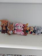 6 nwe. knuffels, beertje,konijn,muis,rendier,beertje,olifant, Ophalen of Verzenden, Nieuw, Overige typen