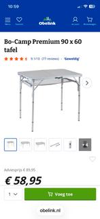 Bo Camp Inklapbare Campingtafel, Ophalen, Gebruikt, Campingtafel