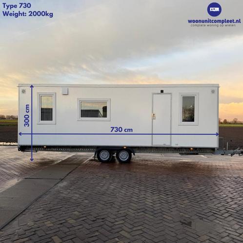 Woonunit 730/734 HUREN, Zakelijke goederen, Machines en Bouw | Keten en Containers, Ophalen of Verzenden