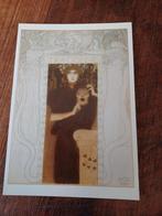 Ansichtkaart Gustav Klimt  Tragedy ongelopen, Verzamelen, Ophalen of Verzenden, 1980 tot heden, Voertuig