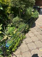 22 m dubbelstaafs groen hekwerk 50 cm hoog, Tuin en Terras, Ophalen, Gebruikt, IJzer, Dubbelstaafmat hekwerk