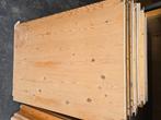 Lundia planken 100x50 en 100x60 en 80x60 voor garage of hout, Doe-het-zelf en Verbouw, Hout en Planken, Ophalen, Minder dan 25 mm