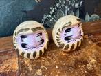Daruma pop wit 2 stuks wens/geluk pop, Antiek en Kunst, Ophalen of Verzenden