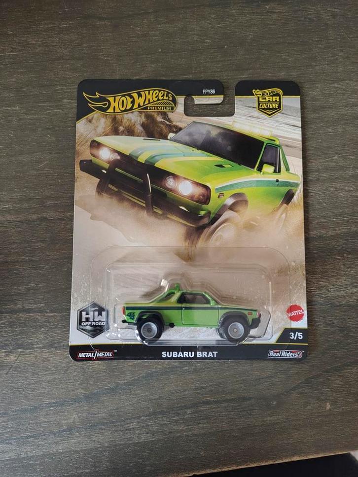 Hot wheels Subaru brat, Hobby en Vrije tijd, Modelauto's | Overige schalen, Nieuw, Auto, Ophalen of Verzenden
