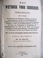 Wetboek voor iedereen, mr. M Nauta uit 1901, Ophalen of Verzenden, Mr, M. Nauta