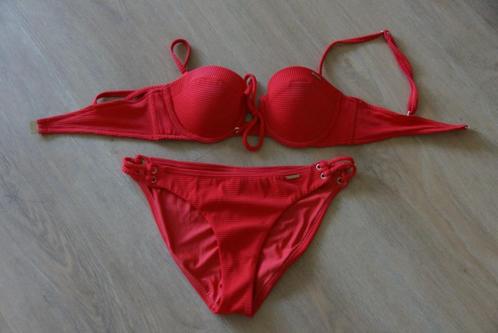 Superdry rode bikini maat 36, Kleding | Dames, Badmode en Zwemkleding, Zo goed als nieuw, Bikini, Rood, Ophalen of Verzenden