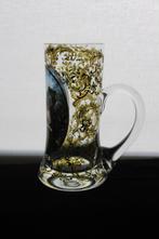 Antiek Boheems Steinschonau Fachschule glazen bokaal c 1900, Antiek en Kunst, Ophalen of Verzenden