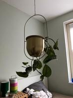 4 Hangende bloempotten, Ophalen, Rond, Zo goed als nieuw, Balkon