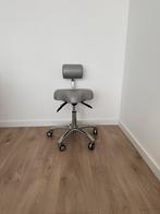 BQE Dynamic zadelkruk/bureaustoel/tandarts stoel, Ophalen of Verzenden, Zo goed als nieuw, Zwart, Bureaukruk