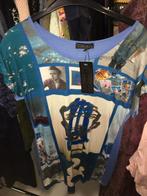 Nieuwe dames jurk lange top t shirt blauw geisha s/36, Blauw, Nieuw, Ophalen of Verzenden, Maat 36 (S)