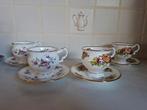 4 porselein en schotels Elizabethan staffordshare zie foto 3, Antiek en Kunst, Antiek | Servies los, Ophalen
