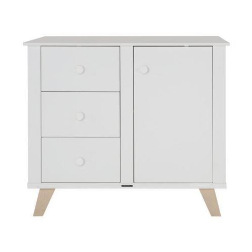 Commode Kidsmill Lars, wit/naturel, Kinderen en Baby's, Kinderkamer | Commodes en Kasten, Zo goed als nieuw, 90 tot 105 cm, 100 cm of meer