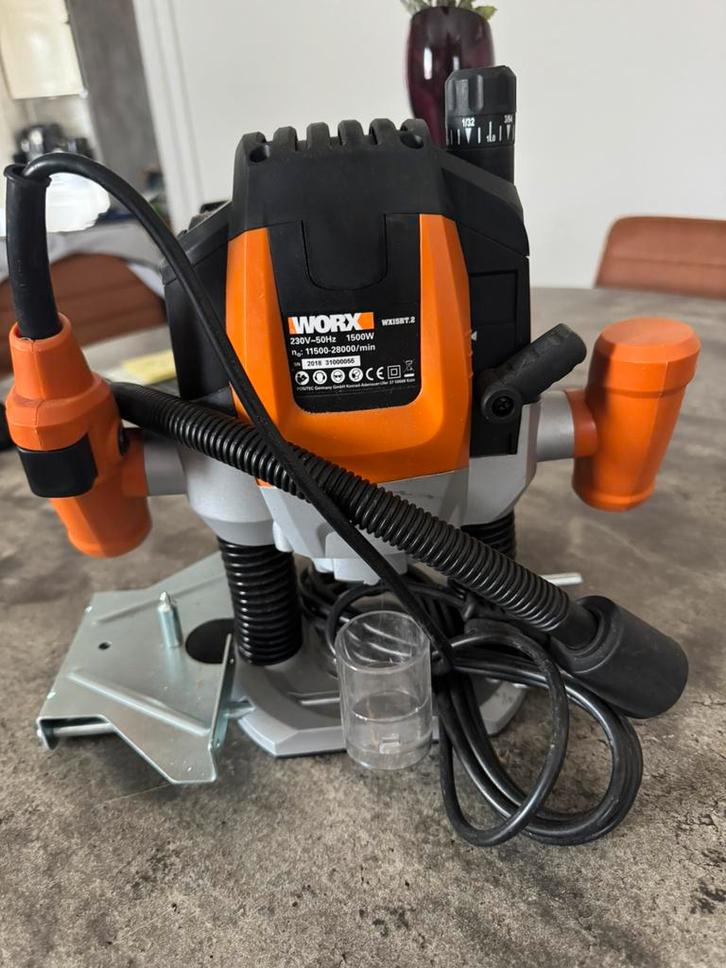 Bovenfrees WX15RT.2, Doe-het-zelf en Verbouw, Gereedschap | Zaagmachines, Zo goed als nieuw, Overige typen, 1200 watt of meer