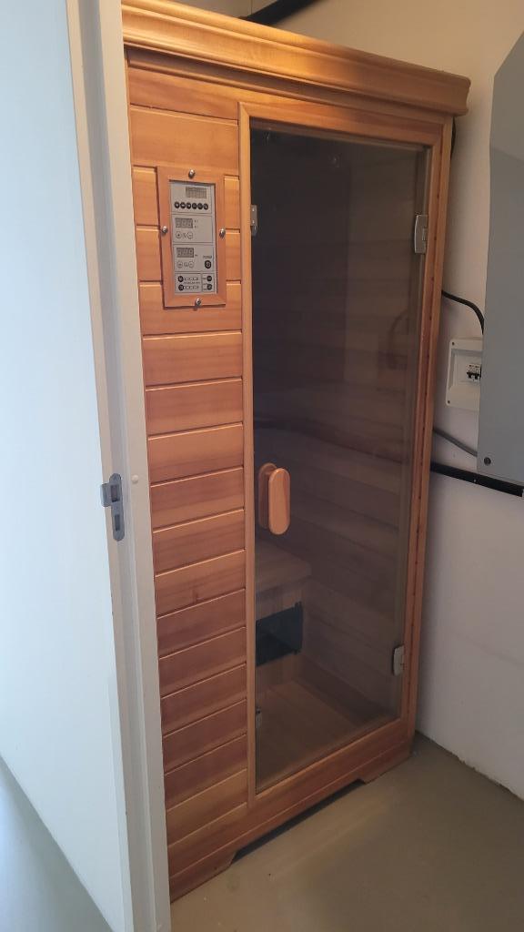 Infrarood Sauna 90x90 Full Spectrum, Sport en Fitness, Sauna, Gebruikt, Complete sauna, Infrarood, Ophalen