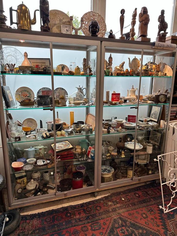 Winkel Vitrinekast, Huis en Inrichting, Kasten | Vitrinekasten, 200 cm of meer, 25 tot 50 cm, Ophalen