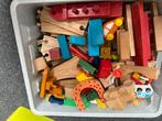 Brio trein met veel accessoires, Ophalen of Verzenden, Gebruikt, Jongen of Meisje